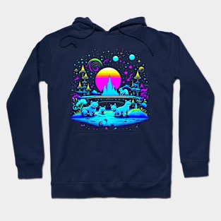 Cats And Kittens Planet Hoodie